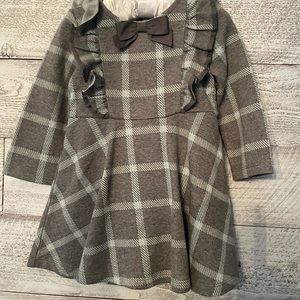 Janie and Jack plaid dress- brand new with tags: 12-18 mos